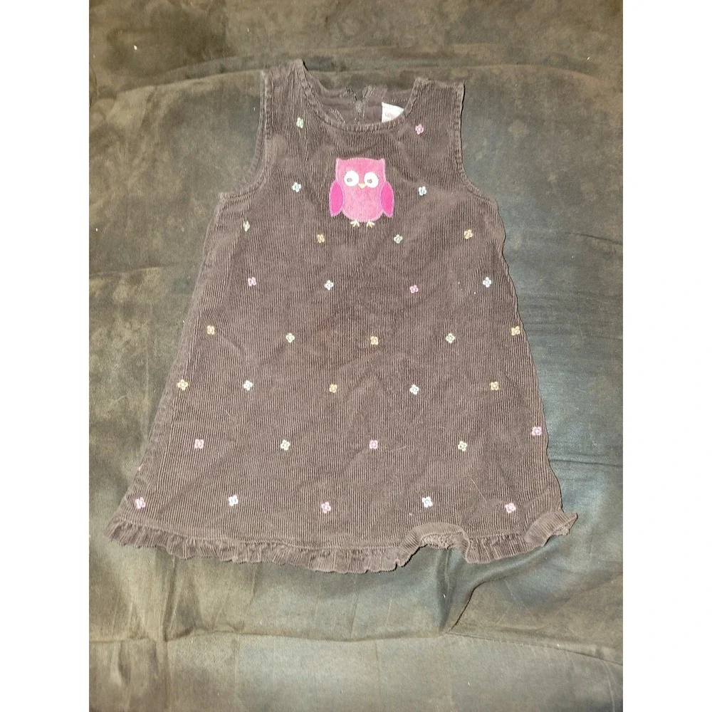 Gymboree fall homecoming owl dress size 12 18 months